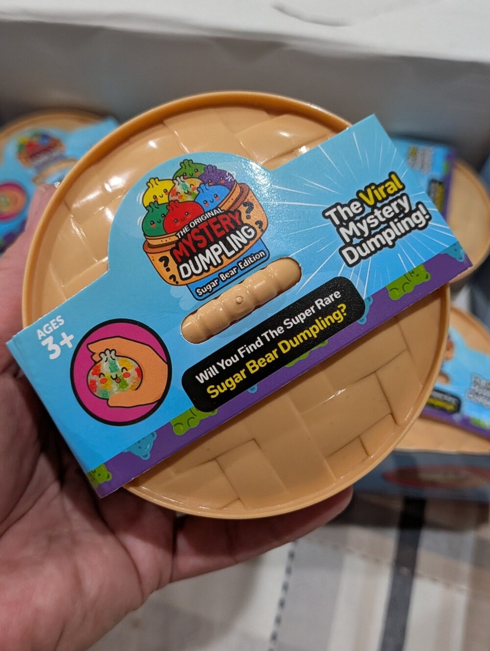 1 mystery dumplings Cute Steamed Bun Squishy toy